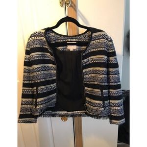 Loft patterned blazer